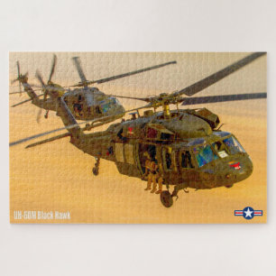 UH-60M BLACK HAWK (20x30 INCH) Jigsaw Puzzle