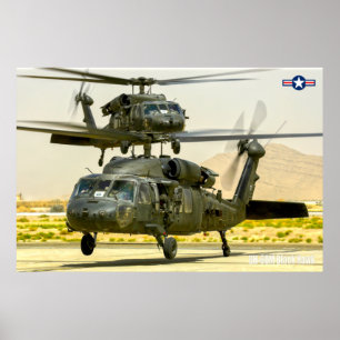 UH-60M BLACK HAWK POSTER