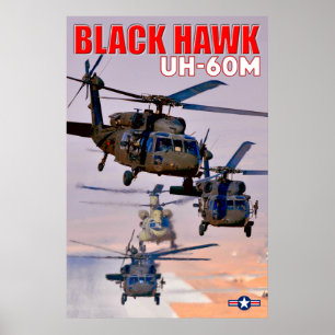 UH-60M BLACK HAWK POSTER