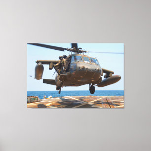 UH-60M BLACKHAWK 32x48 Canvas Print