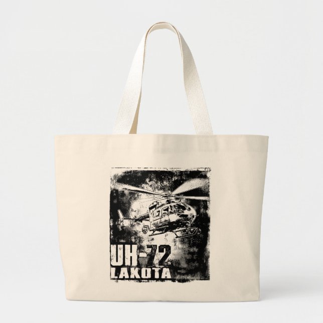 UH-72 Lakota Large Tote Bag (Front)