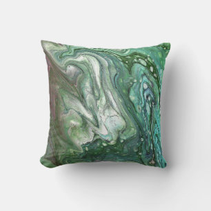 Uh Oh 1 Crazy Green Cushion
