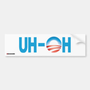 Uh-Oh Bumper Sticker