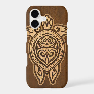 Uhane Honu Faux Wood Hawaiian Turtle