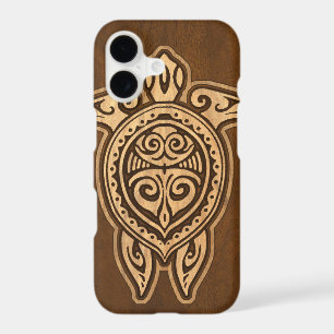 Uhane Honu Faux Wood Hawaiian Turtle