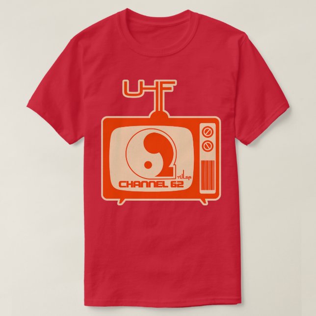 UHF Channel T-Shirt (Design Front)