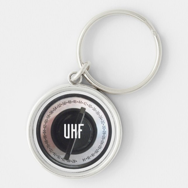 UHF Dial Key Ring (Front)