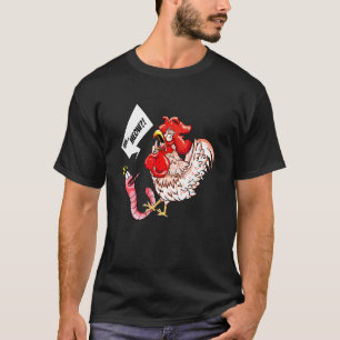 Uhh Meow Worm Chicken Cat Saying 1 T-Shirt