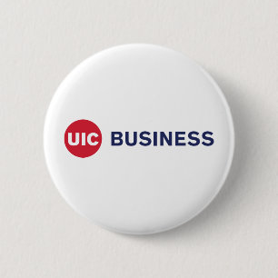  UIC Business  6 Cm Round Badge