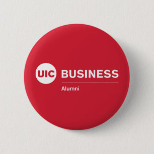 UIC Business Alumni 6 Cm Round Badge