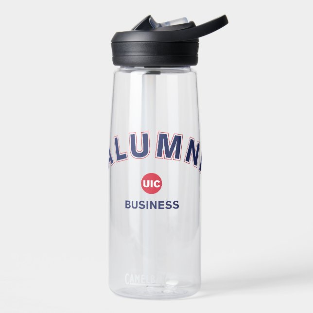 UIC Business Alumni  Water Bottle (Left)