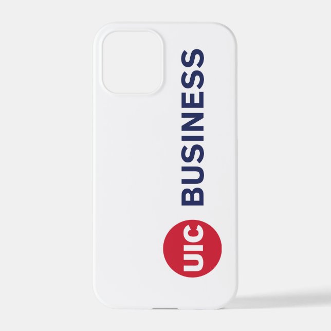 UIC Business  iPhone Case (Back)