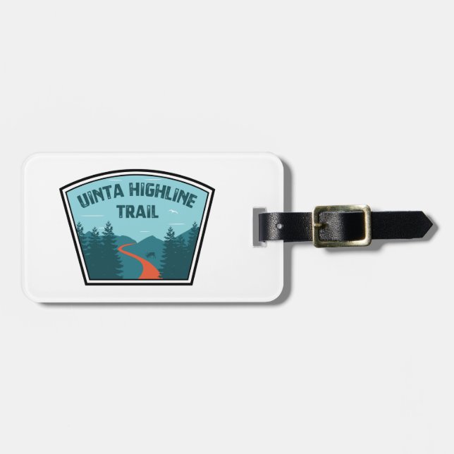 Uinta Highline Trail Utah Luggage Tag (Front Horizontal)