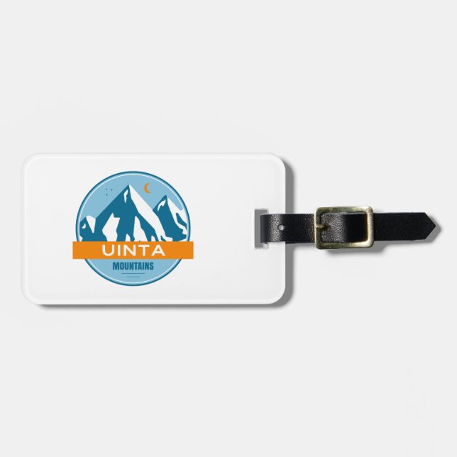 Uinta Mountains Utah Luggage Tag (Front Horizontal)