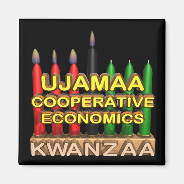 Ujamaa Magnet (Front)