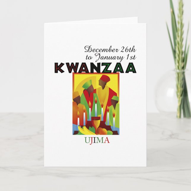 UJIMA - Responsibility Holiday Card (Front)