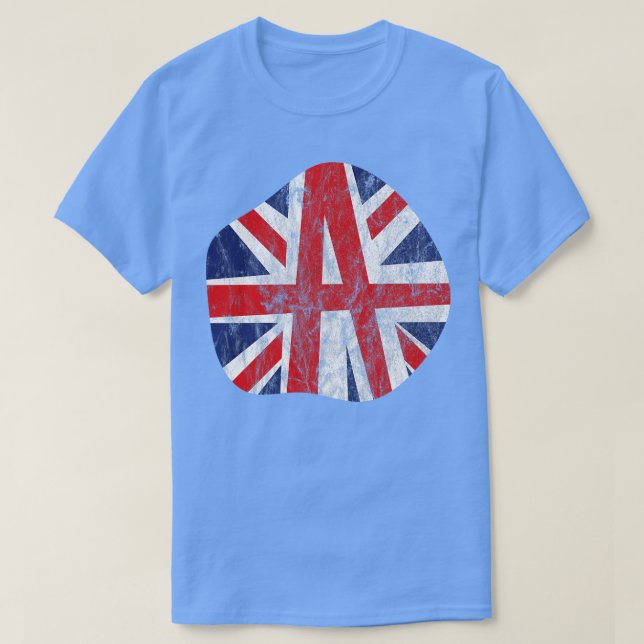 UK Anarchy distressed T-Shirt (Design Front)