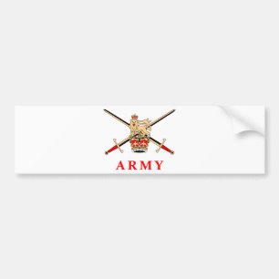 UK Army Bumper Sticker