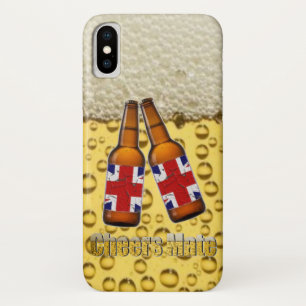 UK Beer Cheers Mate iPhone X, XS, XS Max, XR iPhone X Case