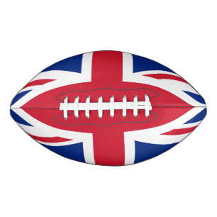 UK Britain Royal Union Jack Flag American Football