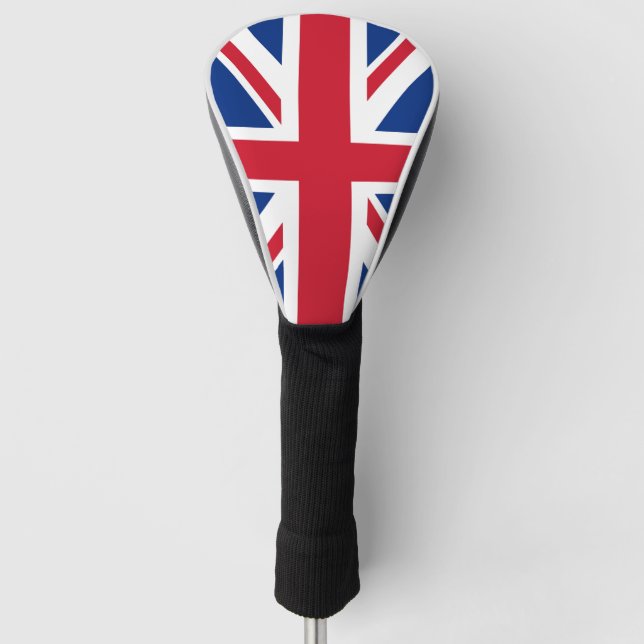 UK Britain Royal Union Jack Flag Golf Head Cover (Front)