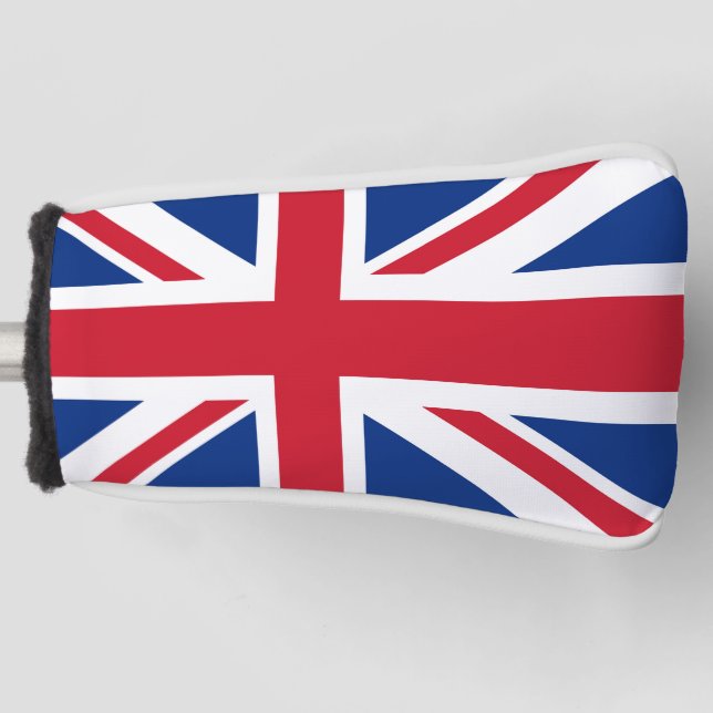 UK Britain Royal Union Jack Flag Golf Head Cover (Front)