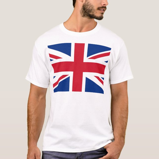 UK Britain Royal Union Jack Flag T-Shirt (Front)
