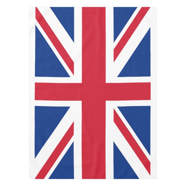 UK Britain Royal Union Jack Flag Tablecloth (Front)