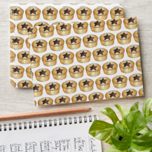 UK British Christmas Fruit Mince Pie Festive Food Envelope