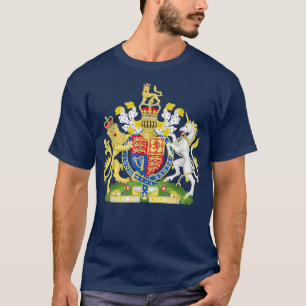 UK British Coat of Arms Heraldic Royal Souvenir fo T-Shirt