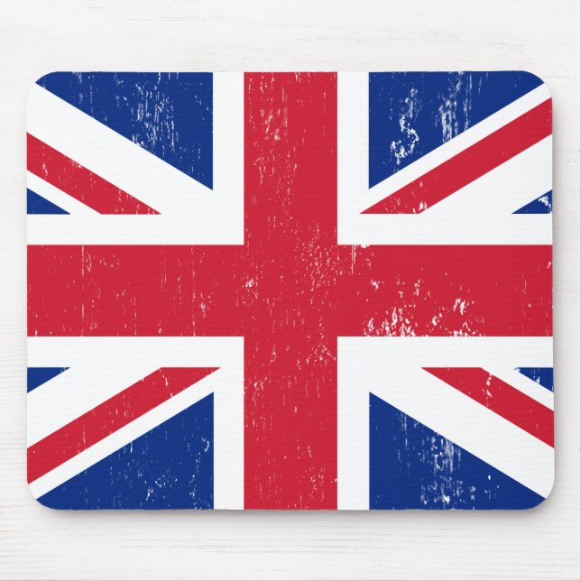 UK British Great Britain England English Flag Mouse Mat (Front)