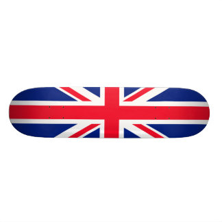 UK British Great Britain England English Flag Skateboard