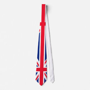 UK British Great Britain England English Flag Tie
