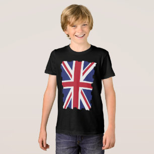 UK British Great Britain England English Flag Tri-Blend Shirt