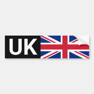 UK Car Sticker & British travel abroad /decal