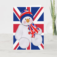 UK Christmas Snowman