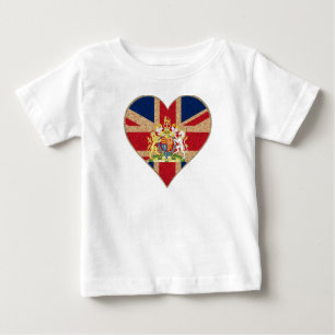 UK COA Heart Baby T-Shirt