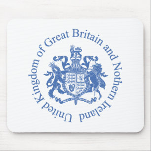 UK coat of arms Mouse Mat