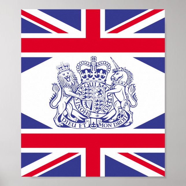 UK coat of arms Poster (Front)