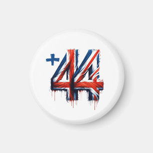 UK country code Magnet