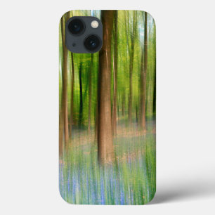 UK England Bluebell Oak Woodland in Springtime iPhone 13 Case