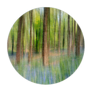 UK England Bluebell Oak Woodland in Springtime Cutting Board