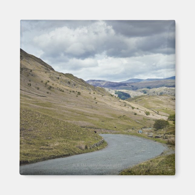 UK, England, Cumbria, Honister Pass Magnet (Front)