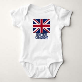 UK FLAG BABY BODYSUIT