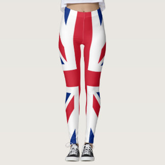 Uk Flag british cool UnitedKingdom colour leggings