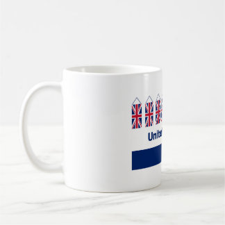UK Flag Classic Mug with United Kingdom phrase.