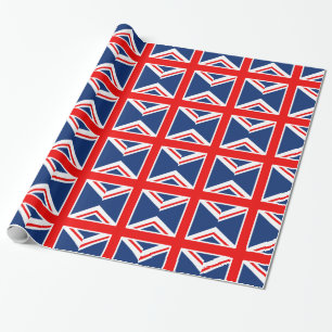 UK Flag England Wrapping Paper