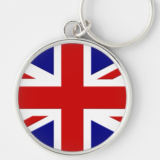 UK Flag Key Chain (Front)