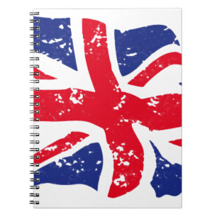 UK Flag Notebook