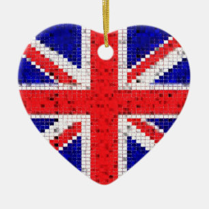 UK Flag ornament